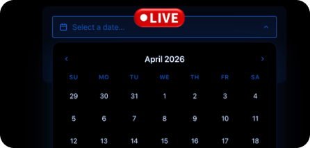 Orion mobile app during a live session